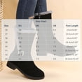thumbnail image 6 of FRSASU Women's Mid-Calf Snow Boots Faux Fur Lining Non Slip Comfort Winter Snow Hiking Boots with Side Zipper Black, 6 of 7
