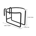 thumbnail image 2 of BESTYASH 2 Pcs Support de Tasse à Café en Métal pour Panier d'Achats Universel à Clipser, Anti-Déversement, 2 of 8