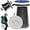 Grey, variant on Upgraded XXL Collapsible Stool with Cushion,19.7"H-11.8"D Telescoping Folding Stool for Adults,More Sturdy Portable Camping Stools with Load Capacity 1000lbs for Outdoor,Garden,Fishing,Hiking