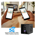 thumbnail image 3 of 4k 5g Mini Cámara Espía Cámara De Seguridad 3000mah Batería Lab.G, Negro, 3 of 5