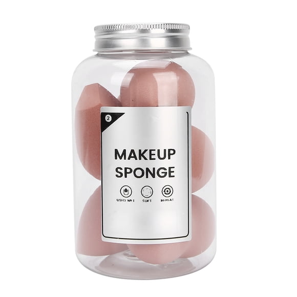 Licuadora de esponja de maquillaje, esponja de maquillaje MAANGE de 8 piezas, esponja cosmética para maquillaje, impulsada por el rendimiento