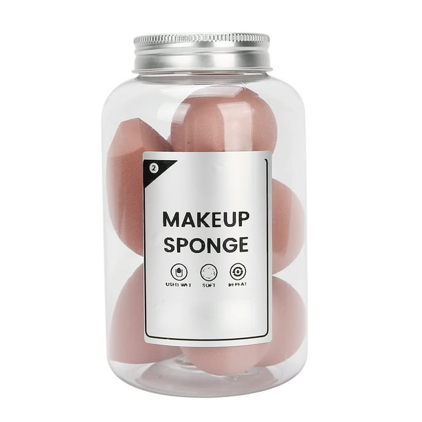 Licuadora de esponja de maquillaje, esponja de maquillaje MAANGE de 8 piezas, esponja cosmética para maquillaje, impulsada por el rendimiento
