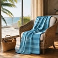 thumbnail image 5 of Flannel Throw Blanket, Soft Lightweight Decorative Blanket for Couch, Sofa, Bed, Cozy Warm Throw for Living Room, Bedroom, Indoor Home Use, 5 of 7