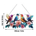 thumbnail image 3 of Yifare Spirit Birds, Sherum Spirit Birds, 2025 Sheremart Spirit Birds, Acrylic Hummingbird Suncatchers for Windows Hanging, Cute Bird Sun Catchers Indoor Decor, Birds for Bird Lovers, 3 of 7