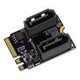 thumbnail image 1 of Tarjeta adaptadora M2 a SATA3.0 tarjeta KEY A + E WIFI M.2 a tarjeta convertidora SATA para PC, 1 of 6