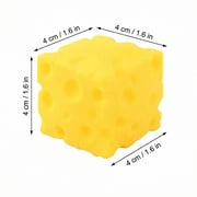 STGRGFHY Cheese Squishy,Cheese Squishy Stress,1.6-Inch,Butter Squishy Slow Rising Stress,Dumpling Squishy,Toothpaste Squishies,Red Apple Squishy,Slow Rising Squishing. yellow