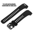 thumbnail image 3 of Pulsera Deportiva De Silicona De Repuesto Para Reloj, Pulsera Con Correa Para Muñeca Para Vivosmart HR, Color Negro, 3 of 7
