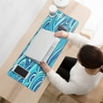thumbnail image 3 of "Non-Slip Rubber Base Gaming Mouse Pad XL - Japanese Blue and White Wave Design, Stitched Edges - Extended Large Mice Pad for Gamers, 31.5 X 11.8 Inch", 3 of 7