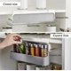 thumbnail image 4 of KAIYANG Organizador de especias colgante - Organizador de especias con 6 frascos de especias GRATIS Estante de especias de cocina, 4 of 5