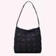 thumbnail image 3 of Bolso Hobo Plumón para Mujer Bolso Mano Informal Bolso para Otoño E Invierno (negro), 3 of 9