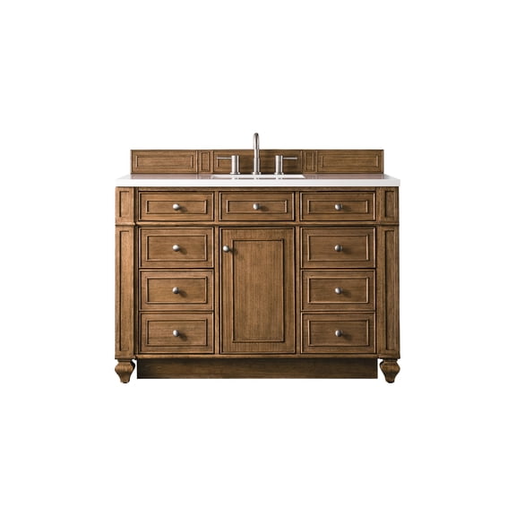 James Martin Vanities 157-V48-SBR-3WZ Bristol 48" Free Standing Single Basin Vanity Set -