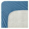 thumbnail image 4 of Bed Sheets, Premier 1800 Series 4 Piece Bed Sheet Set, Deep Pocket, Wrinkle, Fade, Stain Resistant, Luxury Soft Bedding Sheets & Pillowcases, Full, Blue Heaven, 4 of 9