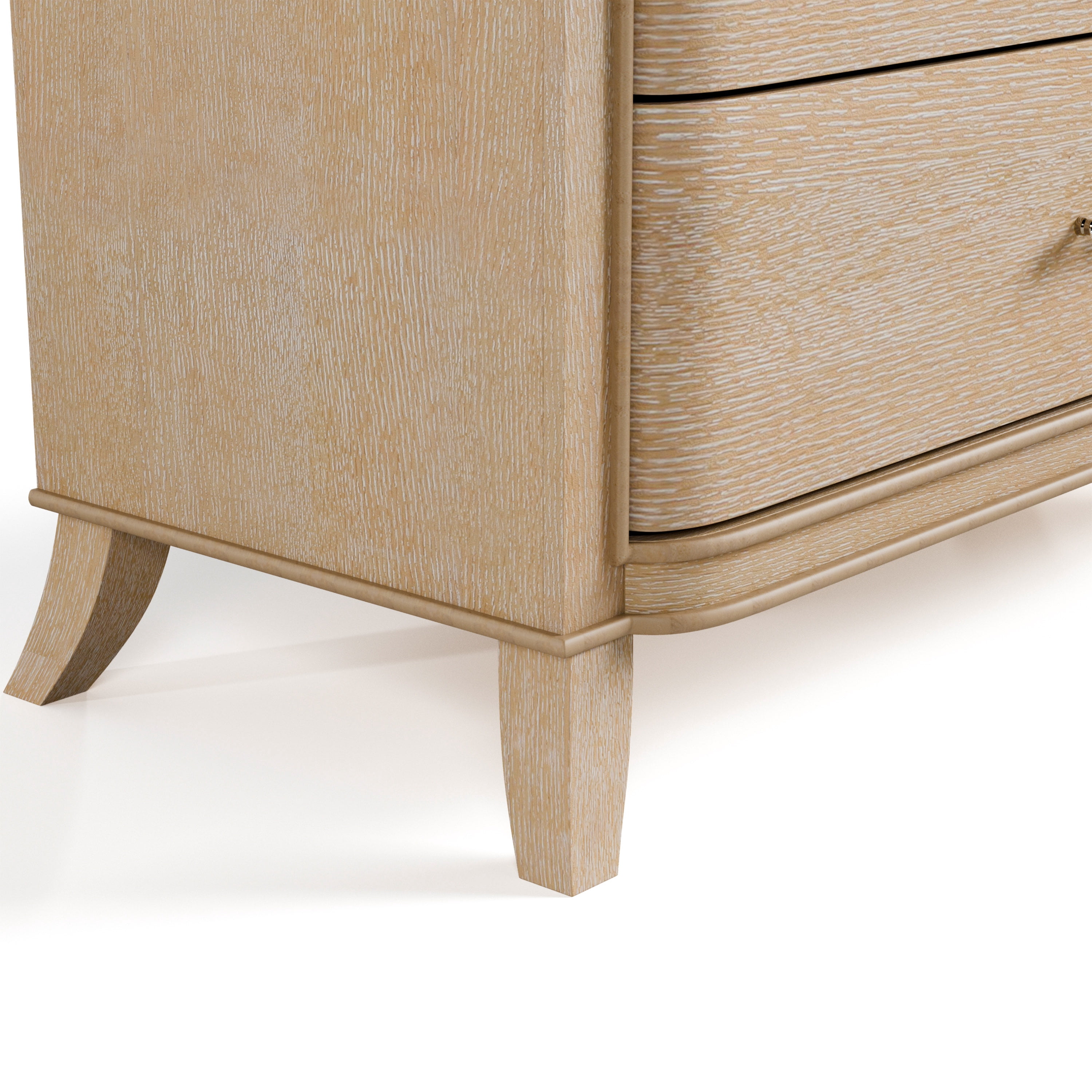 Furniture of America Enmi 5-Drawer Solid Wood Adult Vertical Dresser, Natural Oak