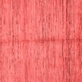 thumbnail image 1 of Ahgly Company Indoor Square Abstract Red Modern Area Rugs, 4' Square, 1 of 4