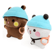 thumbnail image 3 of Peluche Bubu Llaveros4pz Belug, multicolor, 3 of 5