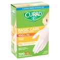 Curad Basic Care Large/Extra Large Vinyl Exam Gloves, 100 count