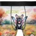 thumbnail image 4 of Welcome Spring Fairy French Bulldog in Flower Meadow All Over Print Boxer Briefs Underwear for Men Dad Dog Lover Gifts - 13002, 4 of 6