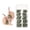 armygreen, variant on HLONK Colored Long Coffin Press On Nails Acrylic Artificial False Nail Tips Full Cover Manicure Designs ABS Red