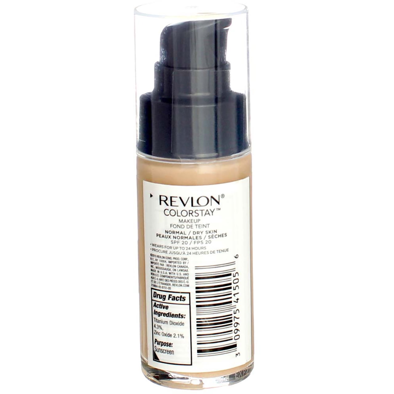 Revlon ColorStay for Normal/Dry Skin Makeup, Natural Beige [220] 1 oz (Pack of 4)