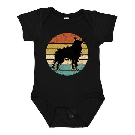 

Inktastic Schipperke Dog Lover Retro Gift Baby Boy or Baby Girl Bodysuit