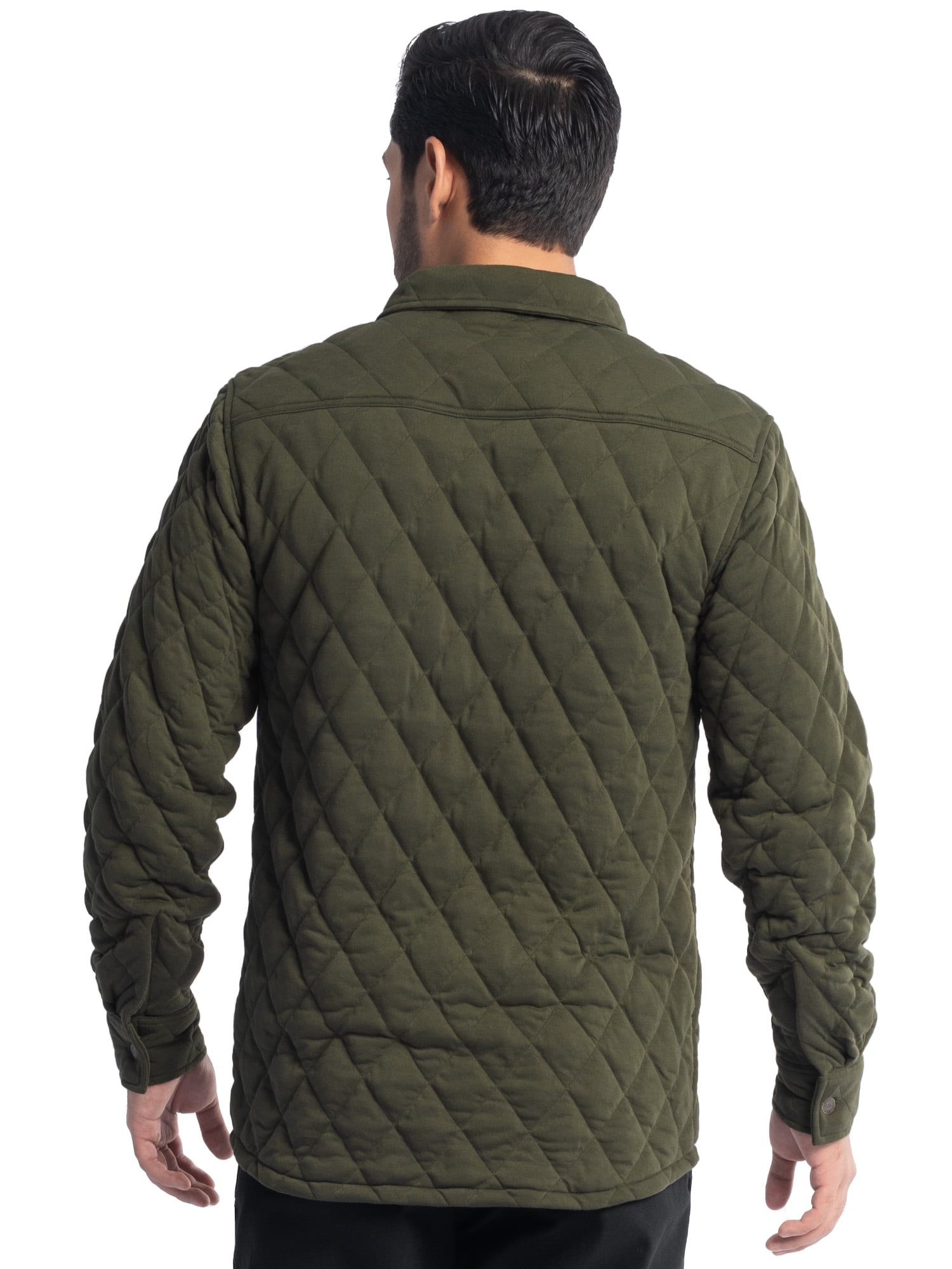 Wrangler Workwear Men's Durable Shirt Jacket Diamond Series, Size S-3XL