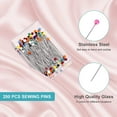thumbnail image 3 of 216 PCS Sewing Pin Cushion Kit,Needle Cushion,2 Wrist Magnetic Pin Cushion with 200 Straight Sewing Pins,10 Sewing Clips,2 Seam Ripper and Sewing Scissor,Sewing Products for DIY, 3 of 5