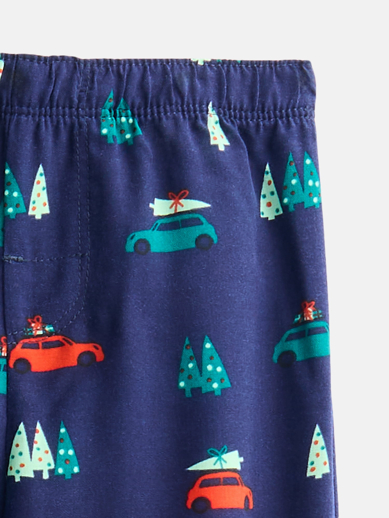 Free Assembly Matching Family Pajamas Toddlers' Top and Pants Gift Set, 2-Piece, Sizes 2T-4T