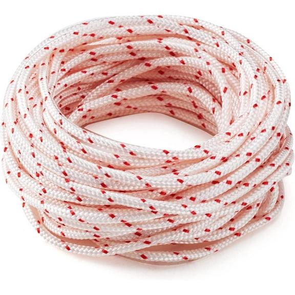 Starter Rope For Lawn Mower Replacement, Professional Manufacturing Ensures Easy Installation On Chainsaw Accessory, 10 Meters Long High Quality Fiber Pull Rope Cord Offers