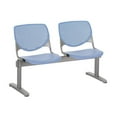 thumbnail image 3 of KFI Studios KOOL 2 Seat Reception Bench, Peri, 3 of 5