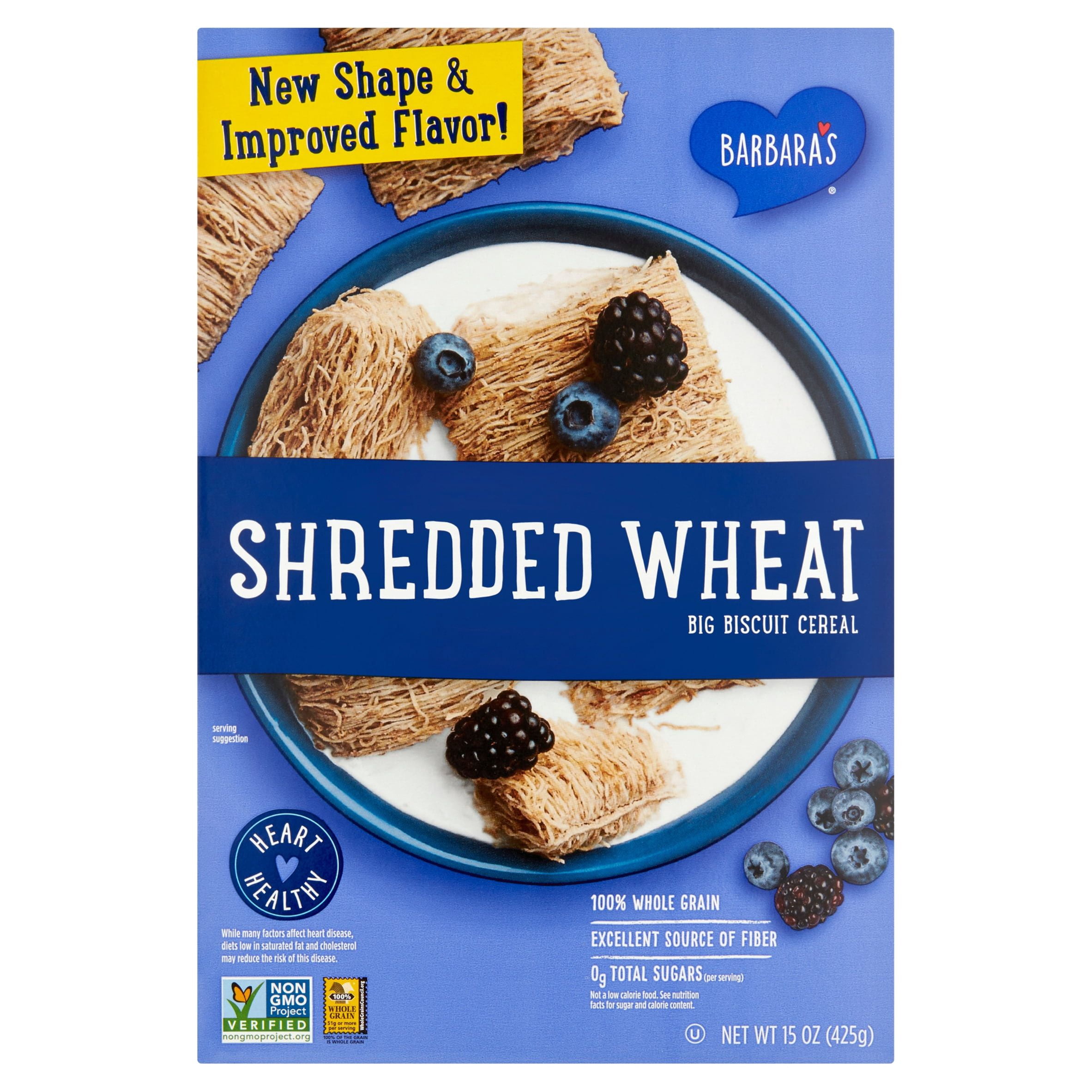 BB SHREDDED WHEAT CEREAL ( 12 X 15 OZ )