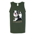 thumbnail image 2 of If It's Not an Australian Shepherd It's Just a Dog Gift | Mens Dog Lover Graphic Tank Top, Forest Green, 2XL, 2 of 3