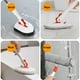 thumbnail image 3 of Advancent Cepillo de baño de mango largo 3 en 1 para limpieza de ducha Suministros de limpieza para el hogar, 3 of 6