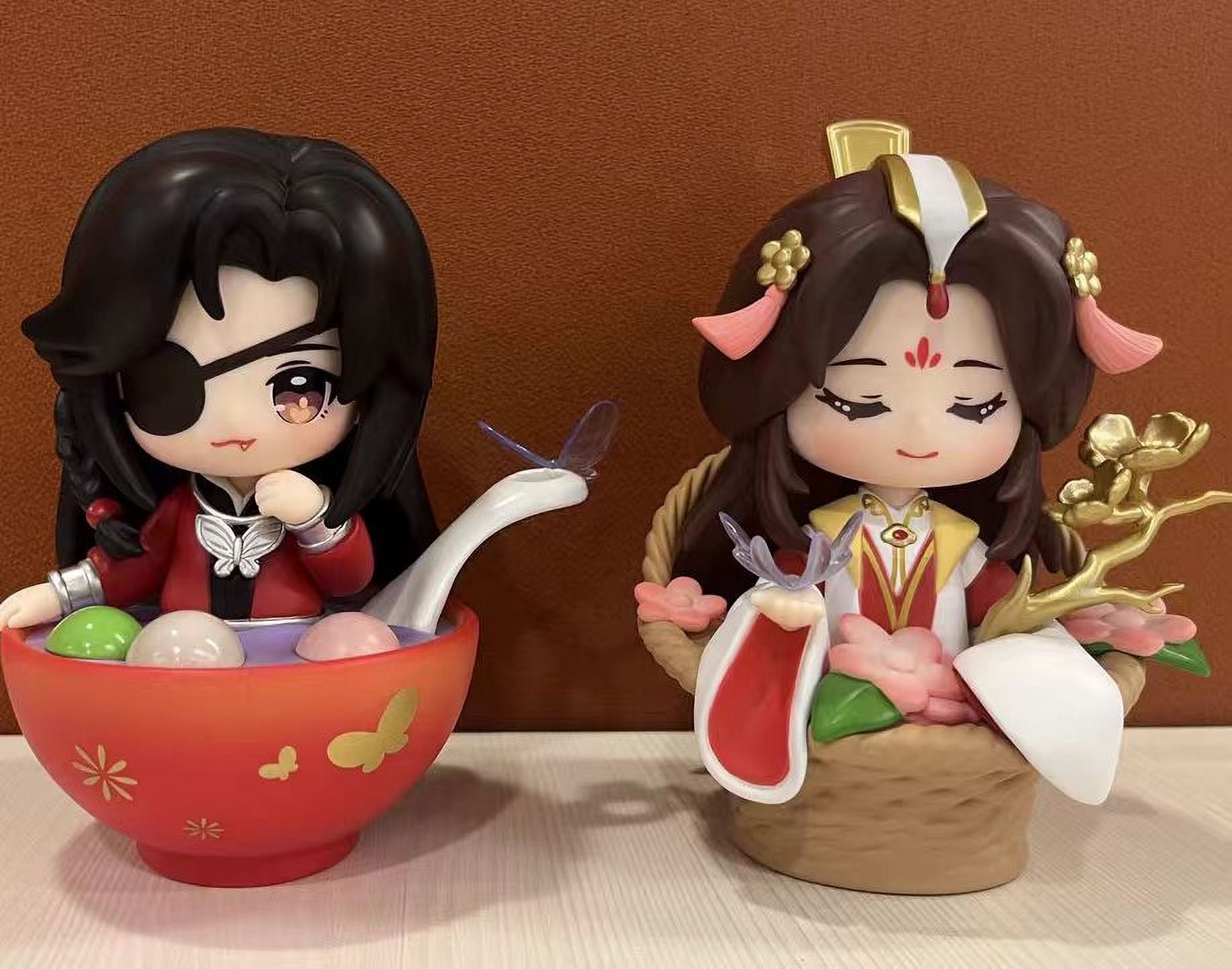 Anime Figure Blind Box, 5 inch Cute Heaven Officials Blessing Hua Cheng Xie Lian Blind Box Figure, Kawaii PVC Figurine