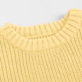 thumbnail image 6 of Annhoo Kids Knit Sweaters for Girl Crew Neck Oversized Soft Warm Trendy Pullover Kids Fall School Outfit Shirts, 6 of 8