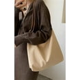 thumbnail image 3 of CoCopeaunt Women Girls Retro Canvas Hobo Hangbag Fashion Bucket Bag Crossbody Shoulder Bag, 3 of 4