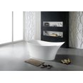 thumbnail image 1 of A&E Bath and Shower FLORIS-67-WHT Bathtub, 1 of 5