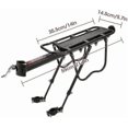 thumbnail image 3 of Universal Bicycle Frame, Bracket, Rear Frame, Mountain Bike, Adjustable Aluminum Alloy Bicycle Support Frame, Load Capacity 25kg, 3 of 3