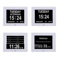TMC [Newest Version Digital Day Calendar Clock Extra Large Date Day