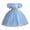 ZE Sky Blue, variant on Zszcpp Sundress For Infant Girl 2025 Vacation Princess Holiday Refreshing Mesh Vogue 3D Flower Tutu All Macthing Casual Dresses