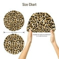 thumbnail image 2 of trendy Leopard print yellow Silk Bonnet for Sleeping Women Men, Adjustable Elastic Satin Bonnet Bonnet for Sleeping, Soft Similar Silk Curly Cuteness Hair Bonnet for Sleeping, 2 of 7