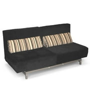 Angle View: Ultra Swivel Lounger, Double, Black