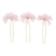 thumbnail image 3 of 3 Paquete Pinzas Para El Cabello Macarena Broches Florales Rosa cro, 3 of 8