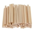 thumbnail image 2 of Set of 100 Unfinished Wooden Sticks Poles Craft Making Cake Pins, 2 of 8