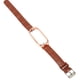 thumbnail image 5 of Muñequera deportiva Bling Bling Correa de bucle de repuesto para Mi Band 7 marrón y dorado, 5 of 12