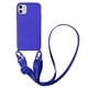 thumbnail image 1 of Funda de teléfono móvil con cadena y collar cruzado para iPhone 14 13 12 11 pro XS MAX XR 7 8 Plus SE, correa de silicona con cordón para el cuello Deng Xun unisex, 1 of 2