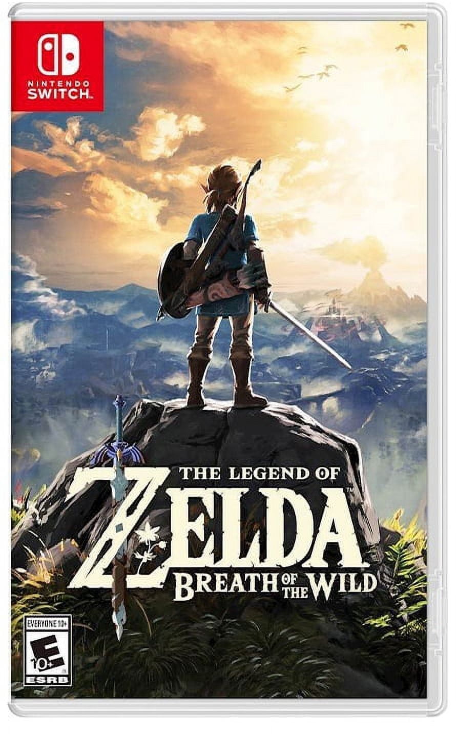 Nintendo Switch 2 Console 256GB 7.9-Inch 1080P HDR Touch Screen, Joy-Con 2 with Mouse Sensor, Dock, with The Legend of Zelda: Breath of the Wild NS1 Game, Microfiber Cleaning Cloth & Screen Protector