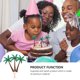thumbnail image 3 of unbranded 30Ud Decoraciones Para Pasteles Con Inserto De Verde Para Fiestas, 3 of 6