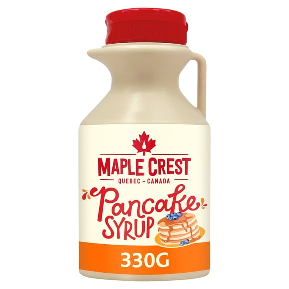 Maple Crest Pancake Syrup 330g, Imported from Britain