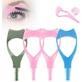 thumbnail image 1 of Eyelashes Tools Mascara Shield Applicator Guard 3 en 1, Protector de Máscara Cosmética, Aplicador, Peine para Pestañas, Herramienta de Mascara Guard Eye Lash Aplicador Maquillaje Cosmético (4 PCS), 1 of 5