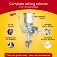 thumbnail image 4 of Molinillo de maíz Grain Mill Corona manual con tolva alta, 4 of 9